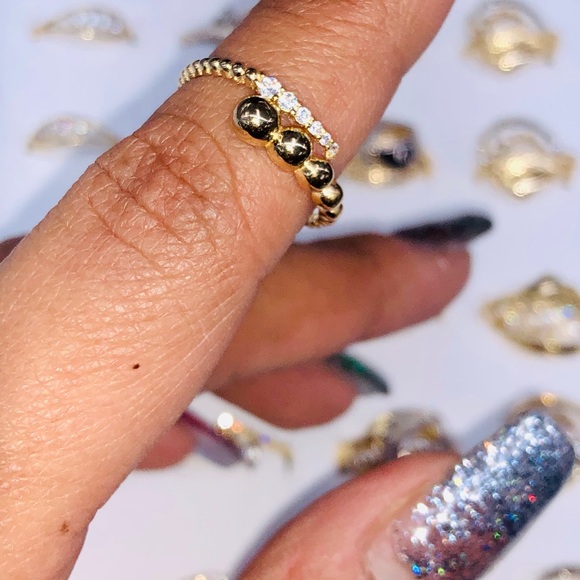 Jewelry - 14k solid real gold Not Plated free appraisal beautiful custom stunning ring WOW